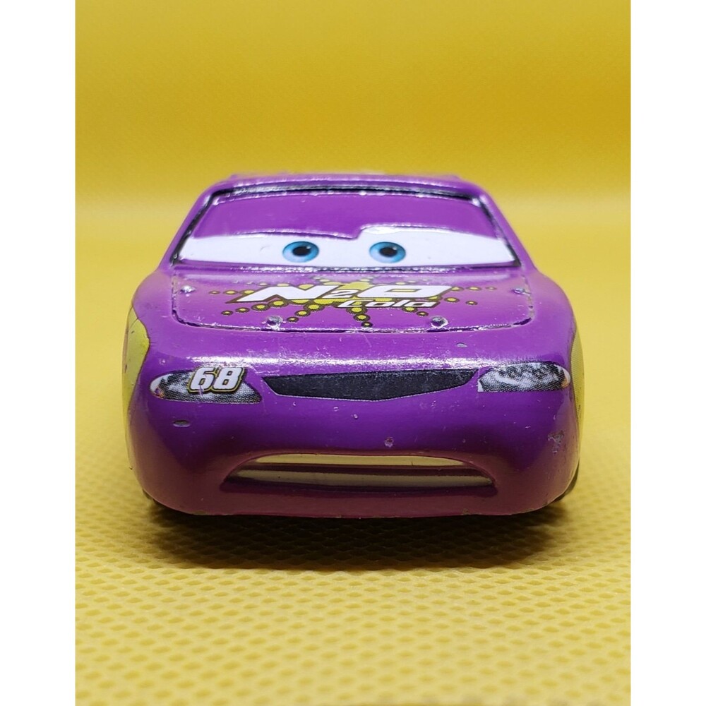 Disney Pixar Mattel Cars - N2O COLA Manny Flywheel Flat Eyes 2017 1:55 Diecast.